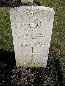 Grave of P/O Neil Campbell